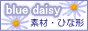 blue daisy *〜素材のガーデン〜*